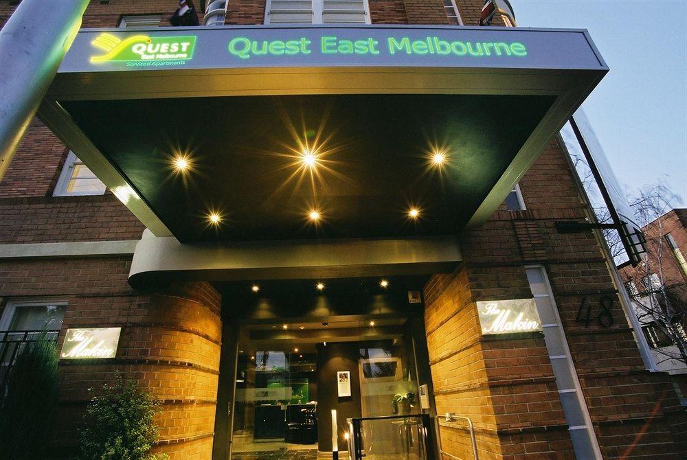 Quest East Melbourne Aparthotel Eksteriør bilde