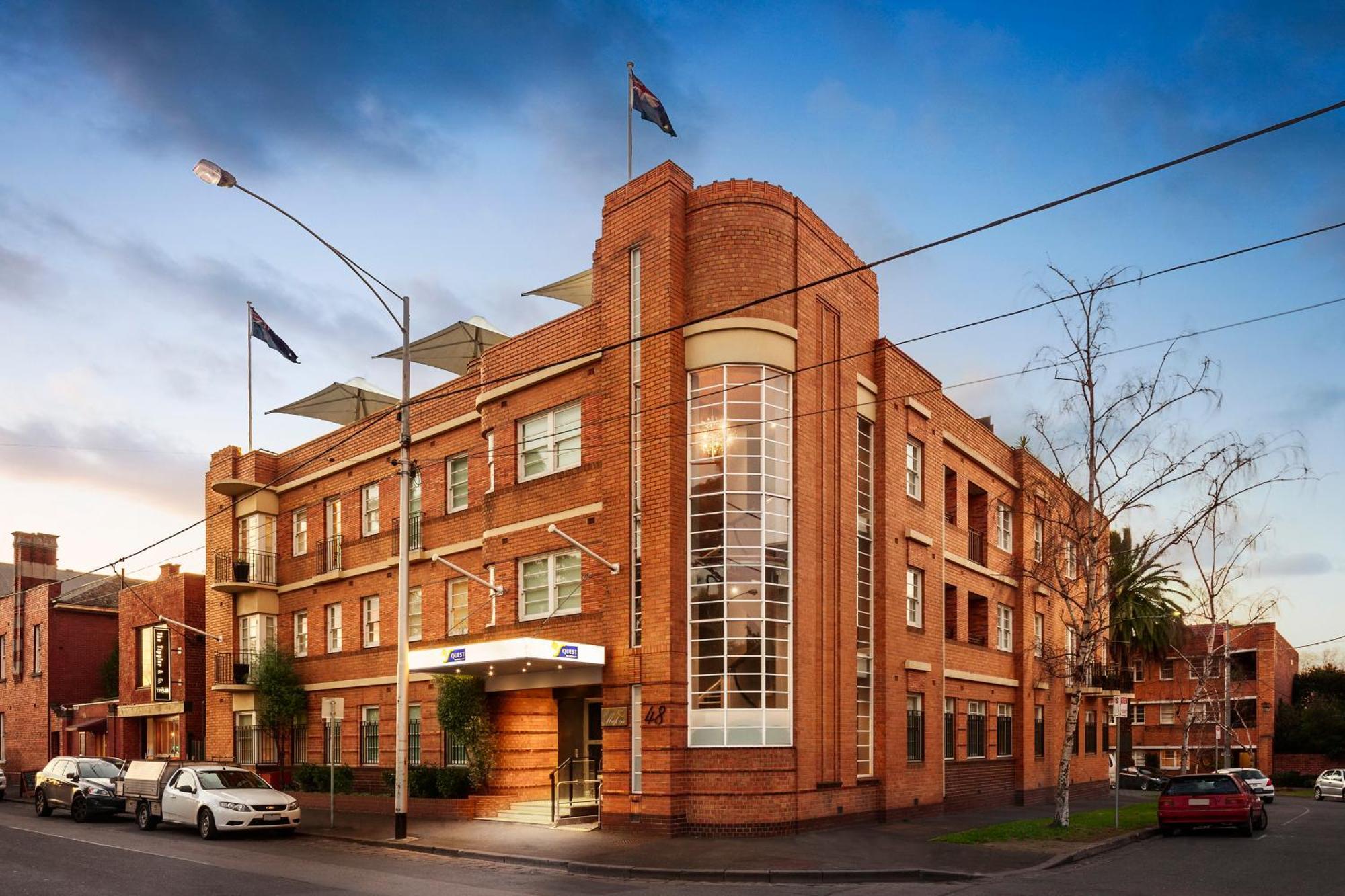 Quest East Melbourne Aparthotel Eksteriør bilde